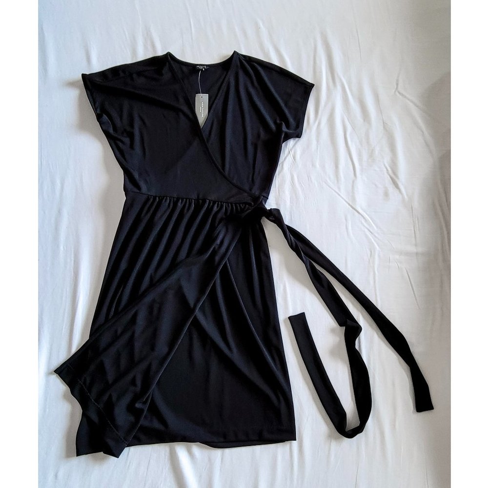 Ann Taylor Short-sleeve Wrap Dress